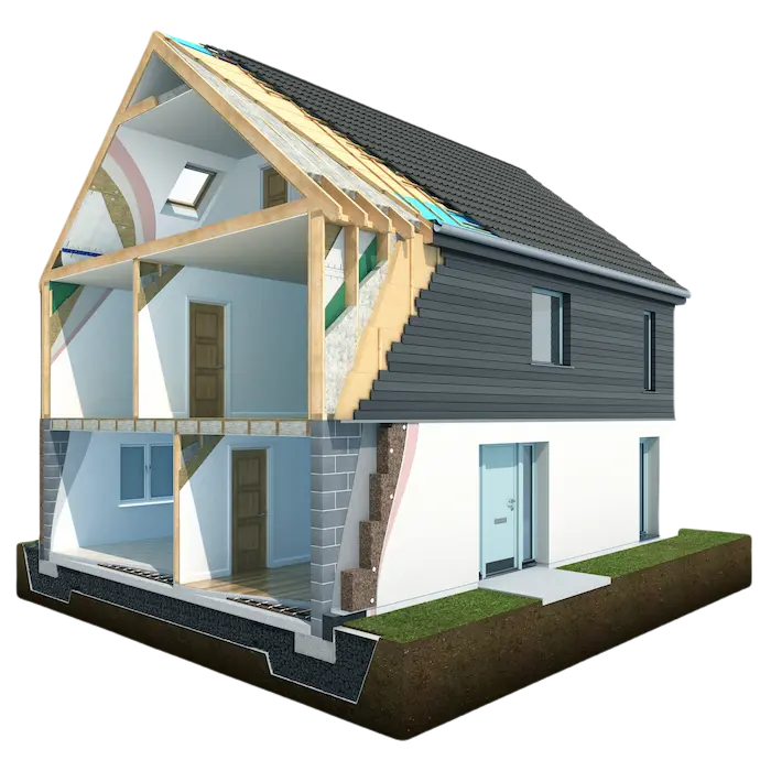 CASA AISLAMIENTO TÉRMICO en Pinto